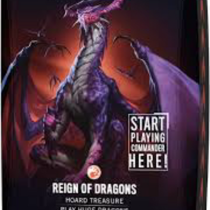 MTG Magic: The Gathering Foundations Commander Deck - Reign of Dragons