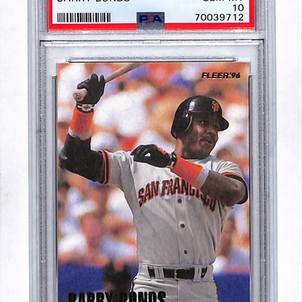 1996 Fleer Barry Bonds #583 PSA 10