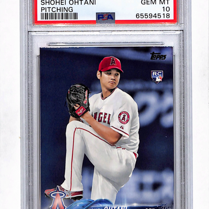 2018 Topps Shohei Ohtani #700 PSA 10