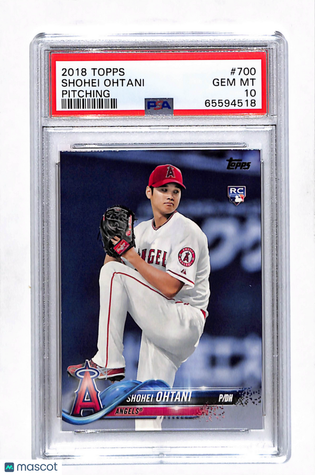 2018 Topps Shohei Ohtani #700 PSA 10
