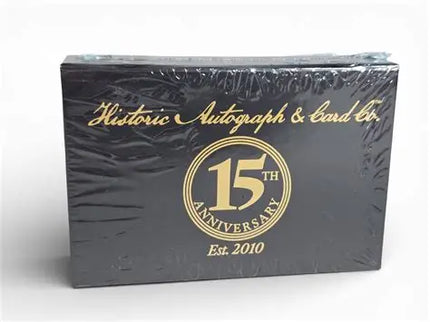 2025 Historic Autographs 15th Anniversary Hobby Box