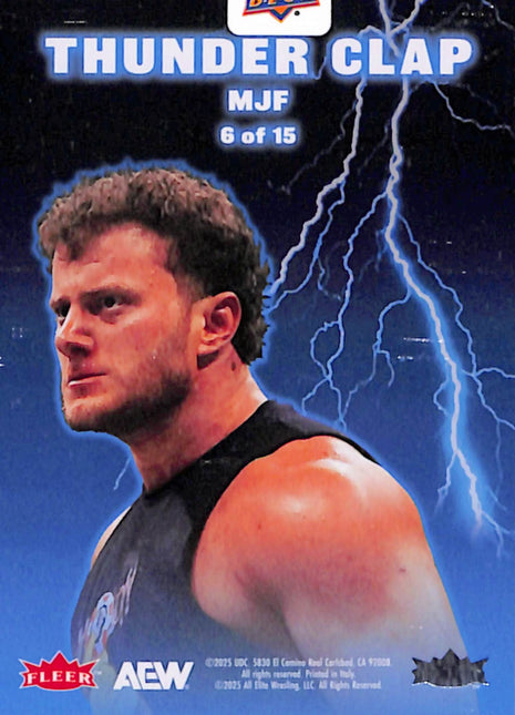 2025 Upper Deck Fleer MJF #6 of 15 Thunder Clap