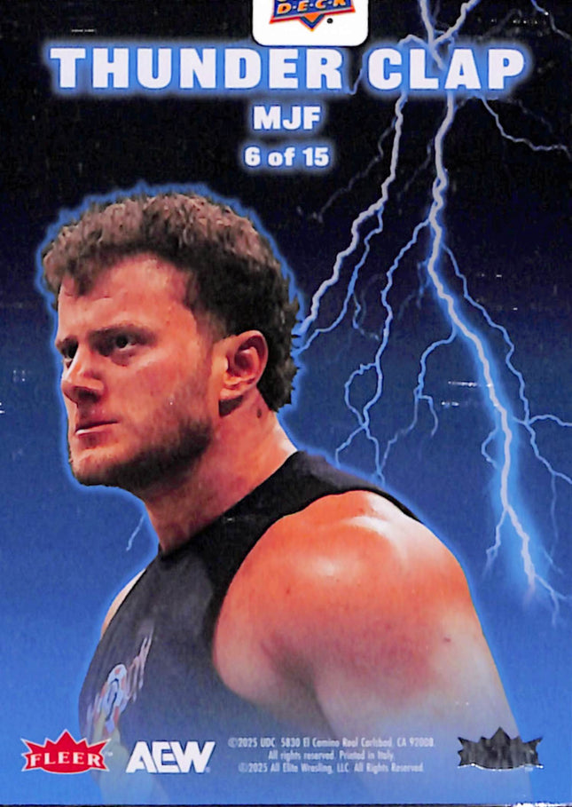 2025 Upper Deck Fleer MJF #6 of 15 Thunder Clap