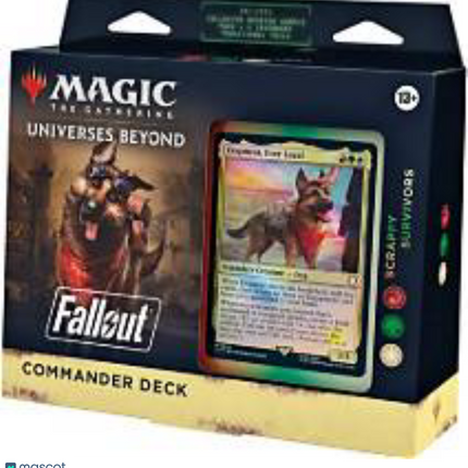 MTG Wizards of the Coast Magic Gathering - Fallout Commander Deck - Scrappy Surviviors