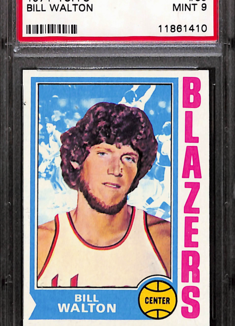 1974 Topps Bill Walton #39 PSA 9