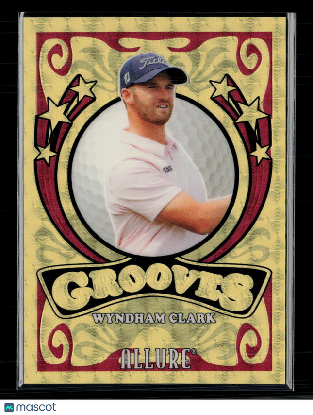 2026 Upper Deck Allure Golf Grooves Wyndham Clark Golden Treasures 1/1