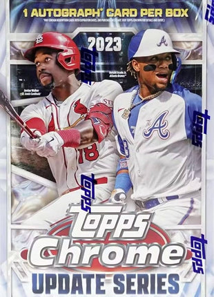 2023 Topps Chrome Update MLB Hobby box