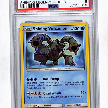 2017 Pokemon Shining Legends Shining Volcanion Shining Legends-Holo PSA 9 #27