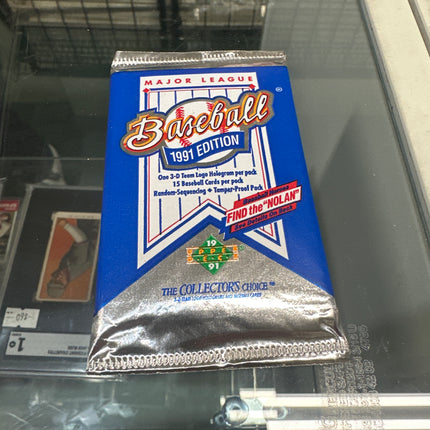 MLB Upper Deck 1991 Edition Pack