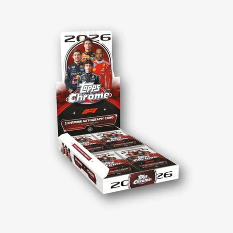 F1 2026 Topps Chrome F1 Formula 1 Hobby Box