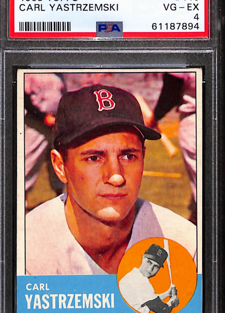 1963 Topps Carl Yastrzemski #115 PSA 4
