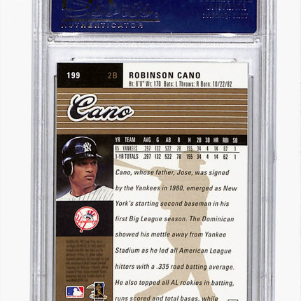 2006 Ultra Robinson Cano #199 Gold PSA 10