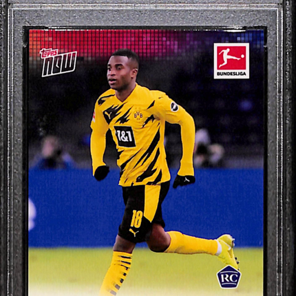 2020 Topps Now Bundesliga Youssoufa Moukoko #45 PSA 9