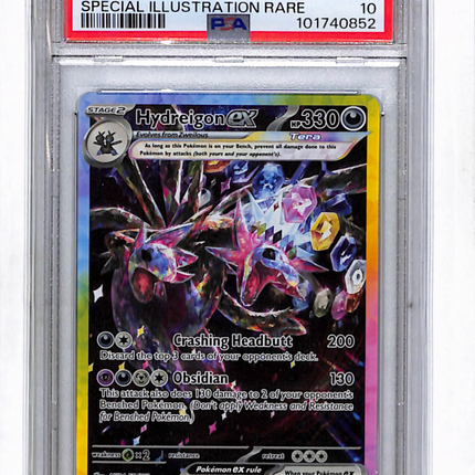 2024 Pokemon Surging Sparks Hydreigon EX Special Illustration Rare PSA 10 #240