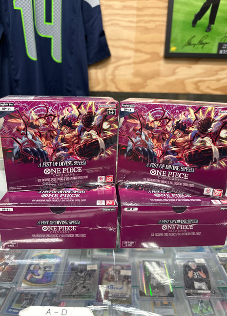 One piece a fist of divine speed Op-11 Booster Box