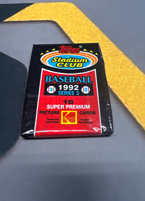 1992 topps series 3 baseball pack