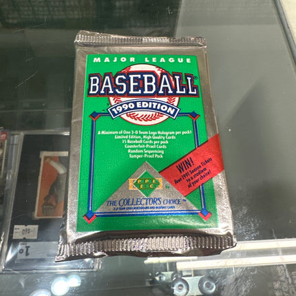 MLB Upper Deck 1990 Edition Pack
