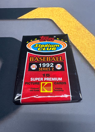 1992 topps series 2 baseball pack