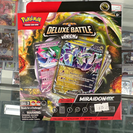 Pokemon miraidon/koraidon ex deluxe battle deck