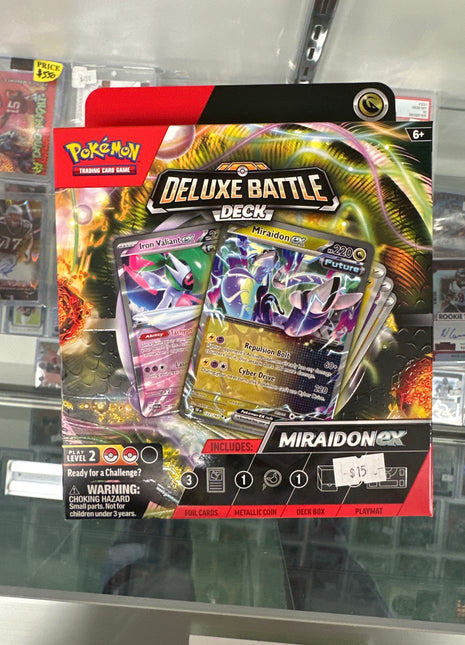Pokemon miraidon/koraidon ex deluxe battle deck