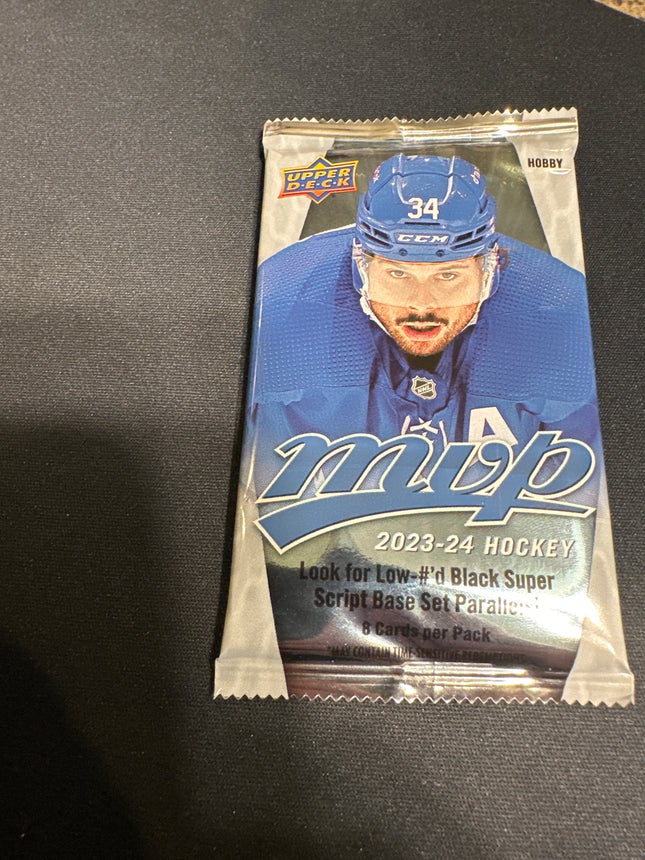 23-24 UD MVP Hockey Single Pack