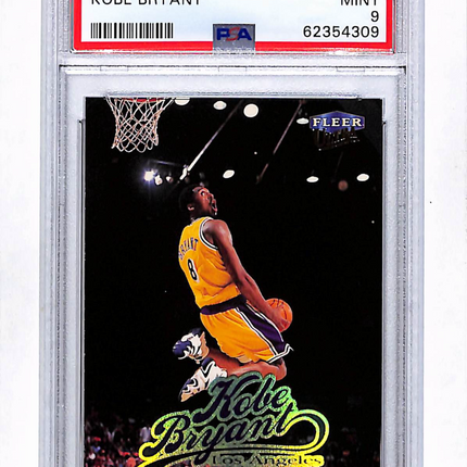 1998 Ultra Kobe Bryant #61 PSA 9