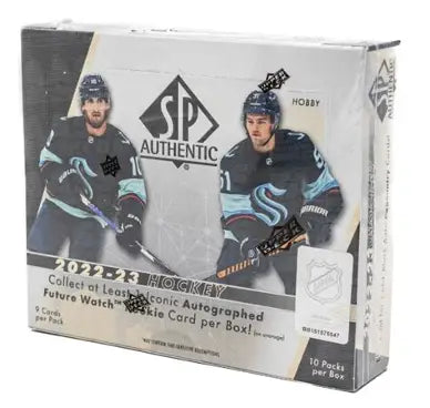 NHL 2022-23 Upper Deck SP Authentic  Hockey Hobby Box