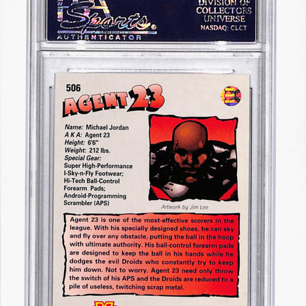 1992 Upper Deck Michael Jordan #506 Fanimation PSA 10