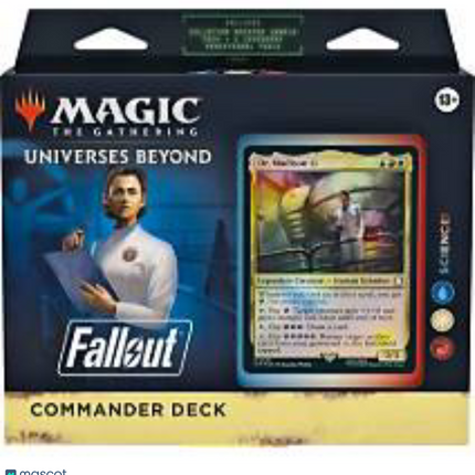 MTG Wizards of the Coast Magic Gathering - Fallout Commander Deck - science!