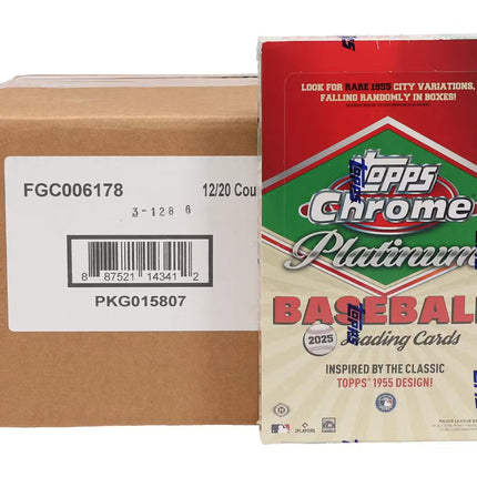 2025 Topps Chrome Platinum '55 Baseball Hobby Case PYT Break #2