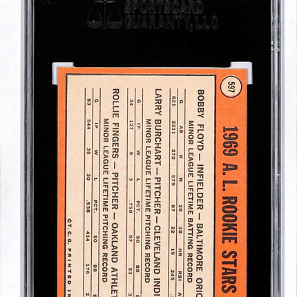 1969 Topps Rollie Fingers #597 SGC 7.5