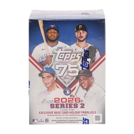 2026 TOPPS SERIES 2 MLB BLASTER FULL CASE PYT BREAK