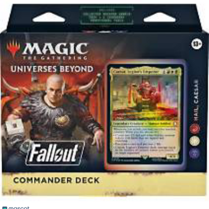 MTG Wizards of the Coast Magic Gathering - Fallout Commander Deck - Hail, Caesar