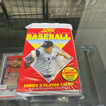 MLB 1992 Score Series 2 Pack