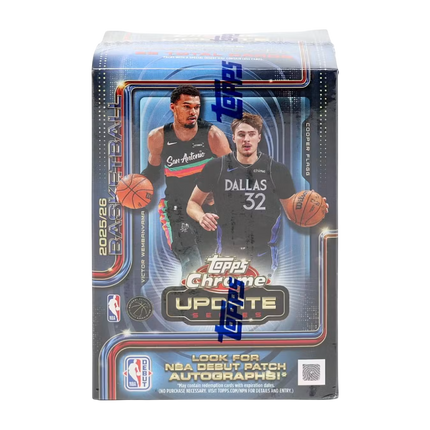2025-26 TOPPS UPDATE CHROME NBA BLASTER 10 BOX BREAK #1
