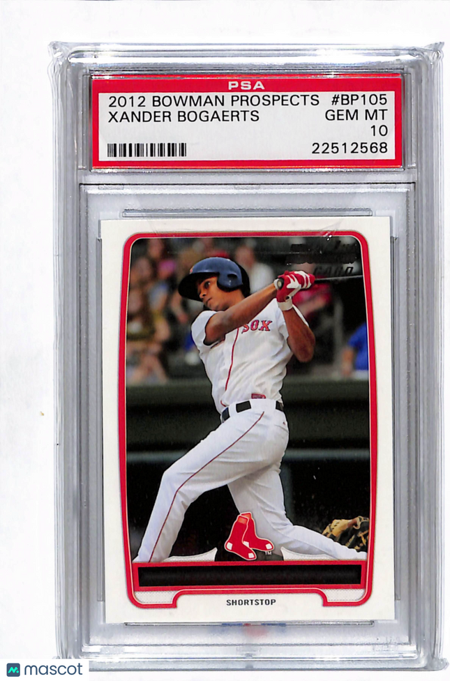 2012 Bowman Prospects Xander Bogaerts #BP105 PSA 10
