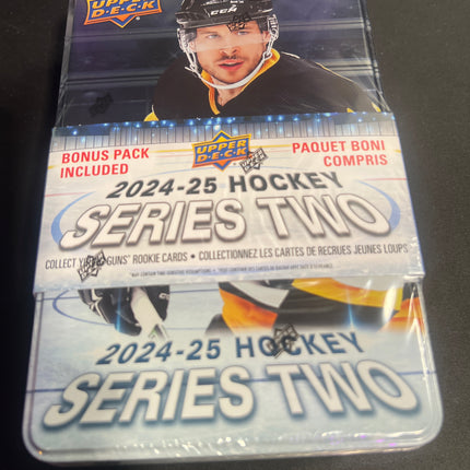 2024-2025 Upper Deck Series 2 NHL Tin