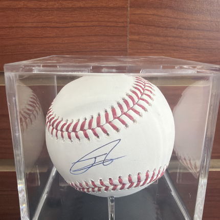 MEM Julio Rodriguez Seattle Mariners Signed Baseball Beckett# WW54587