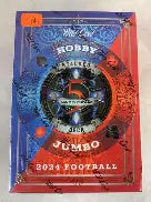 NFL 2024 Wild Card 5 Card Draw Stacked Deck Jumbo Football Hobby Box