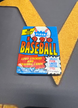 1990 fleer baseball pack