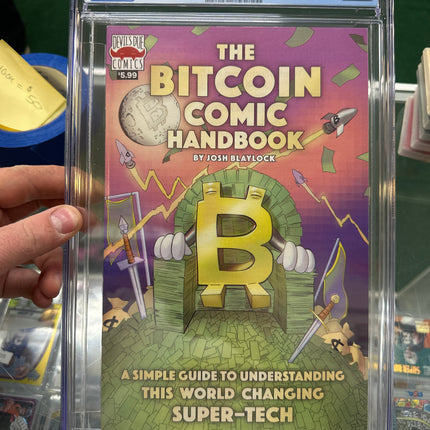 Bitcoin comic handbook cgc 9.0
