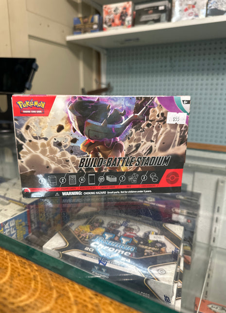 Pokemon Paldea evolved build and battle stadium box