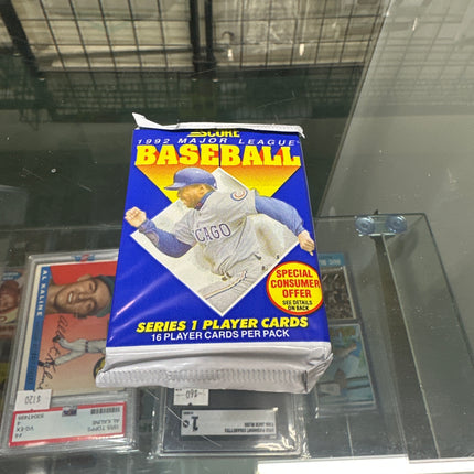 MLB 1992 Score Series 1 Pack