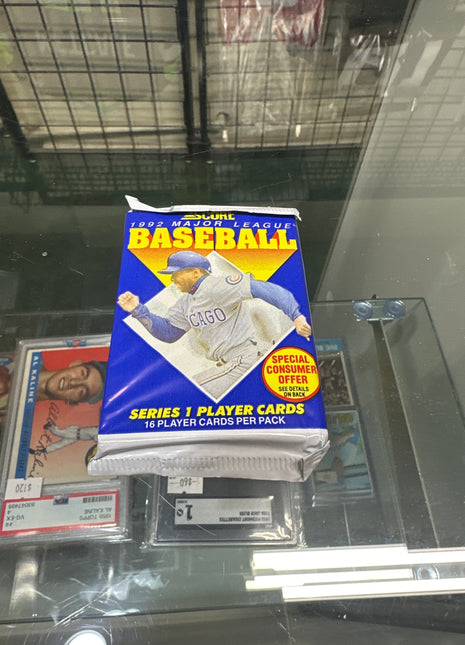 MLB 1992 Score Series 1 Pack