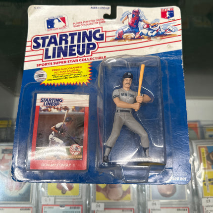 MLB Starting line up Don Mattingly Card & Figure