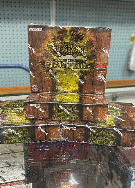 Yugioh quarter century stampede box