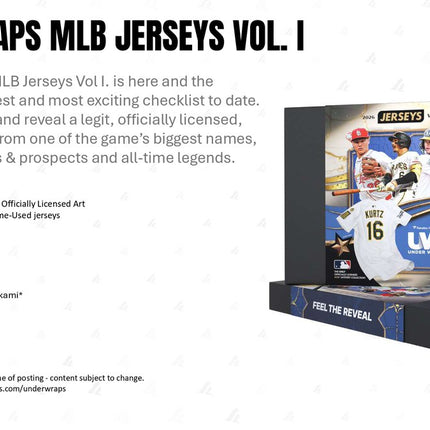 HALF CASE 2026 SERIES 2 HOBBY / 3x 2026 Fanatics Under Wraps MLB VOL.1 Jerseys PYT BREAK #1