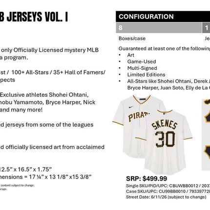 HALF CASE 2026 SERIES 2 HOBBY / 3x 2026 Fanatics Under Wraps MLB VOL.1 Jerseys PYT BREAK #1