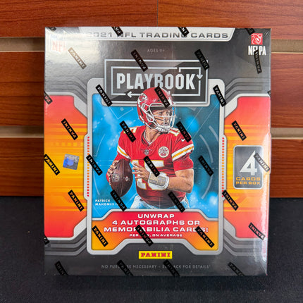NFL 2021 Panini Playbook Football Hobby Box