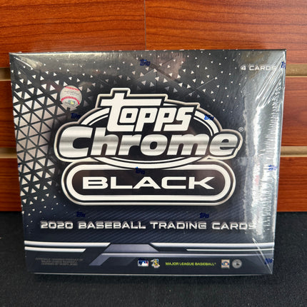 MLB 2020 Topps Chrome Black Baseball Hobby Box